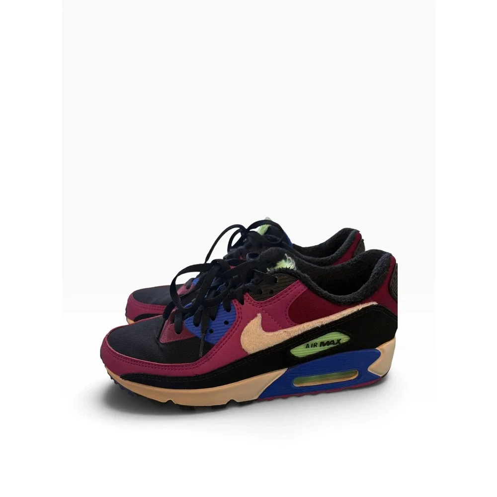 Nike Air Max 90 Premium Cactus Flower Womens Sneakers CT1891-500 Size 8.5